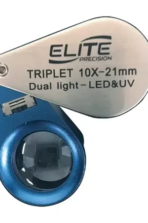 ELITE PRECISION E10.UVL LED + UV Light Power Loupe Type, 10X Magnification Same Day Shipping
