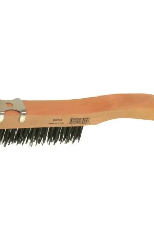 New Release OSBORN 83003 1-7/64" Width Wire Scratch Brush - Steel Wire, 10" Overall Length