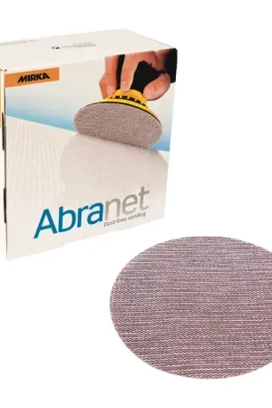 Crafted MIRKA 9A-232-080 Aluminum Oxide 5" Diameter 80 Grit Abrasive Disc