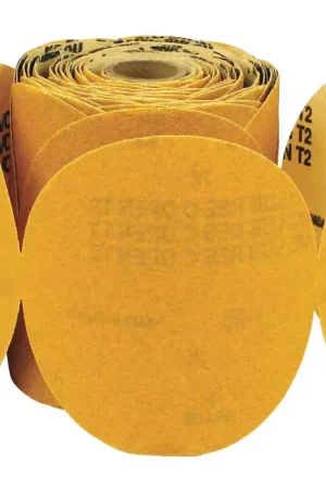 Final Sale GLOBAL ABRASIVES Aluminum Oxide 5" Diameter 120 Grit Abrasive Disc