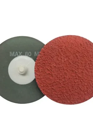 One Day Deal JAGUAR ABRASIVES 150171 Ceramic 2" Diameter 50 Grit Abrasive Disc