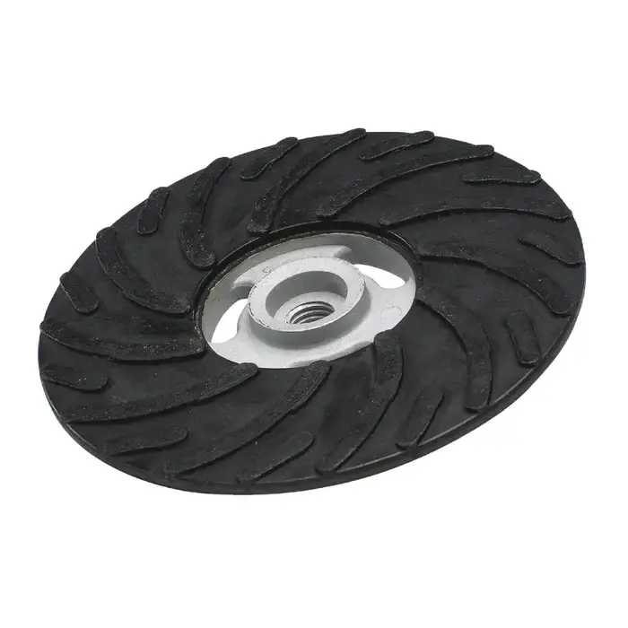 Reduced Price SPIRALCOOL 5" Diameter Rigid Ribbed Face Abrasive Disc Accessory - For Use With Cooler Running Discs