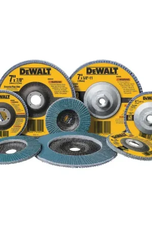 DEWALT DW8311 36 Grit 4-1/2" Diameter Abrasive Flap Disc - Type 29, 5/8"-11 Arbor Hole Diameter Save Now