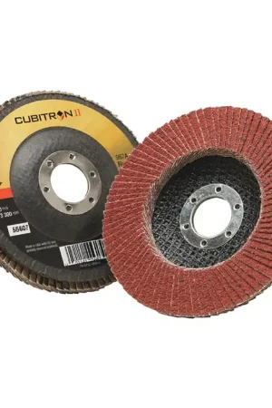 Trusted Brand 3M 7000148183 80 Grit 4-1/2" Diameter Abrasive Flap Disc - Type 27, 7/8" Arbor Hole Diameter