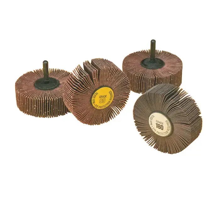 TTC 53-605-010 80 Grit Aluminum Oxide 1" Diameter Shank Type Abrasive Flap Wheel Buy Online