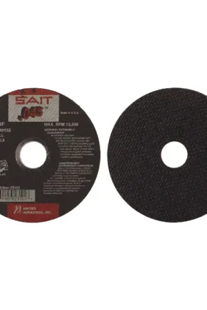 Special Discount SAIT 23103 5" Aluminum Oxide Grinding Wheel - 7/8" Arbor Hole
