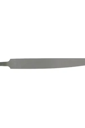 Affordable NICHOLSON 6836 Knife, Second Cut American Pattern Machinist File - Medium, Triangular Shape, Carbon Steel