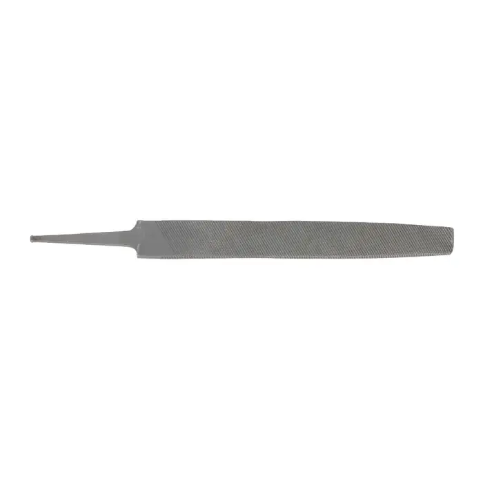 Genuine TTC 510-1214 Flat, Smooth Cut American Pattern Machinist File - Fine, Flat Shape, Steel