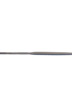 GROBET 31.450 1 Piece 4", 10cm Swiss Pattern Needle File - Double Cut, With Handle, None Price Cut