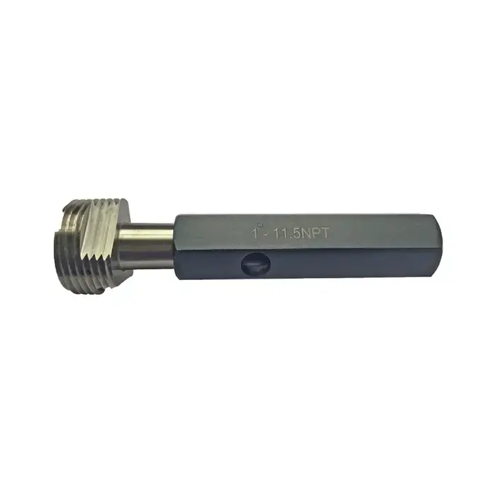 ASIMETO 690-46-1 NPT Pipe Thread Plug Gage With Handle Type, NPT Style, X Class Threaded Plug Gage Seasonal Sale