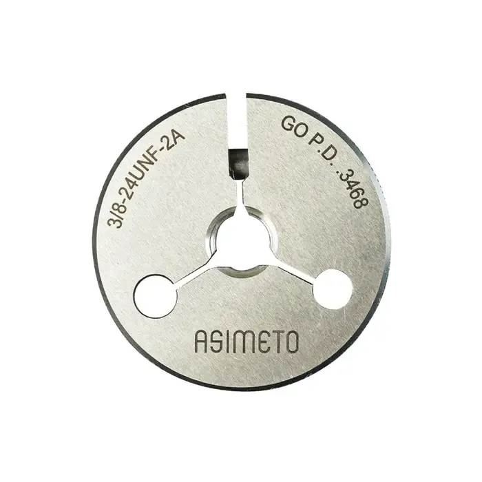 ASIMETO 695-12-5 .138" ( 6) Size, 32 Pitch, 2A Class, No Go Style, UNC Thread Type Threaded Ring Gage Instant Buy