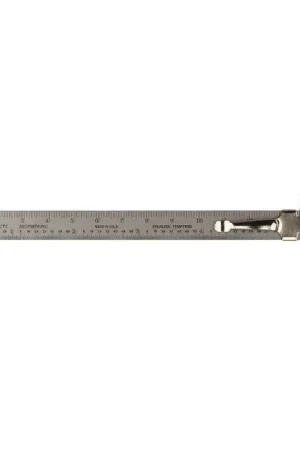 Trusted Brand PEC 7203-CO6 6", ME (mm, 64ths) Graduation Flexible Rule