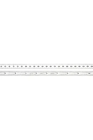 STARRETT C331-300 300mm, EM (32nds, 64ths, .5mm, 1mm) Graduation Flexible Rule High Quality