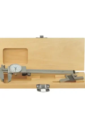 Fast Shipping FOWLER 52-008-700 6" White Face Dial Caliper & Depth Base Attachment Set