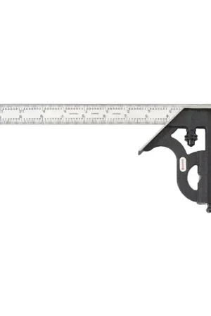 Markdown STARRETT C11H-12-4R 2 Piece, 12" Blade Reversible Head Type Combination Square Set