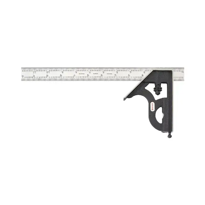 Markdown STARRETT C11H-12-4R 2 Piece, 12" Blade Reversible Head Type Combination Square Set