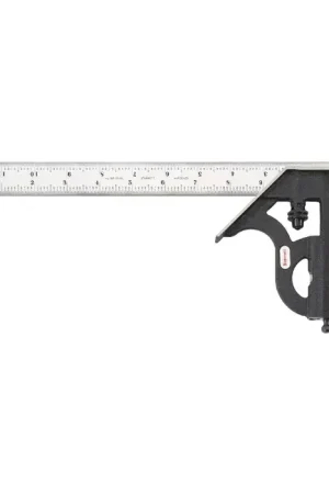 Order Now STARRETT 11H-12-16R 2 Piece, 12" Blade Reversible Head Type Combination Square Set