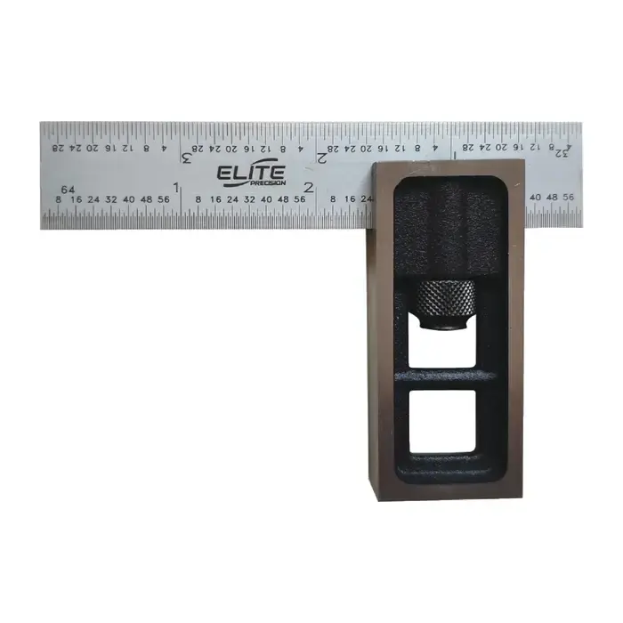 Big Sale ELITE PRECISION 21-938 4" Blade, 4R (8ths, 16ths, 32nds, 64ths) Graduation, Double Square