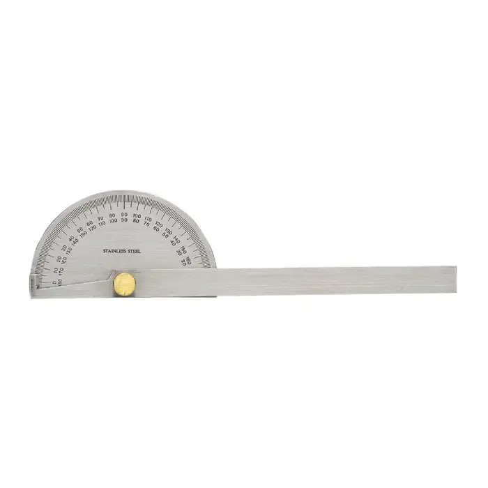 TTC 18 Round Shape, 6" Length Protractor Hassle-Free Returns