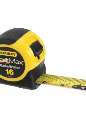 Hot Picks STANLEY 33-716 16‘ x 1-1/4" Blade Size, Inch Reads, ABS Case Case, Manual Measuring Tape