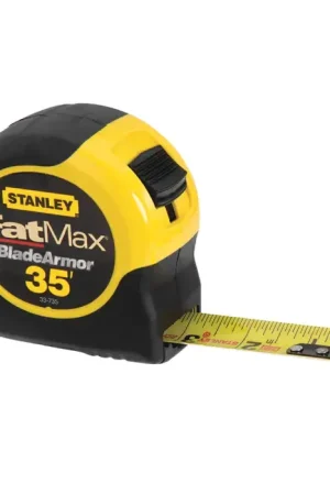 Order Now STANLEY 33-735 35‘ x 1-1/4" Blade Size, Inch Reads, ABS Case Case, Manual Measuring Tape