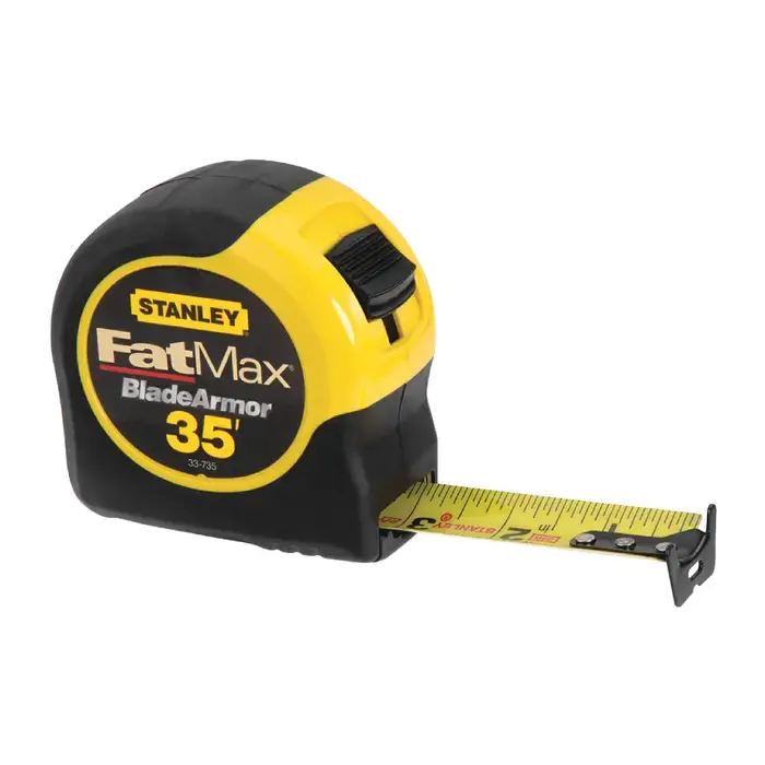 Order Now STANLEY 33-735 35‘ x 1-1/4" Blade Size, Inch Reads, ABS Case Case, Manual Measuring Tape