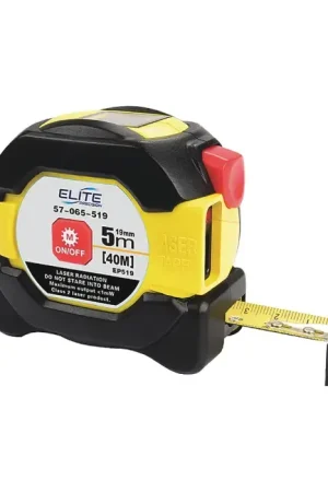 ELITE PRECISION EP519 16‘ x 3/4" Blade Size, Meters Reads, ABS Case Case, Manual Measuring Tape Price Drop