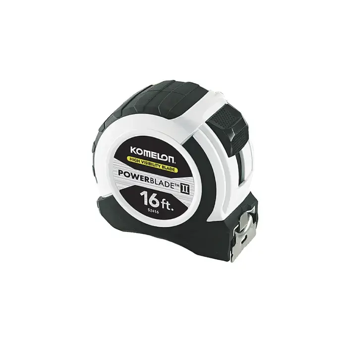 KOMELON 52416 16‘ x 1-1/16" Blade Size, Inch Reads, ABS Plastic Case, Manual Measuring Tape Instant Buy