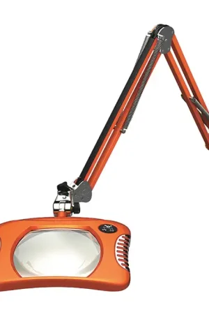 High Quality O.C. WHITE 81600-4-BO 100% Magnification, 4 Diopters, 25" Reach, Weighted Base Magnifying Lamp