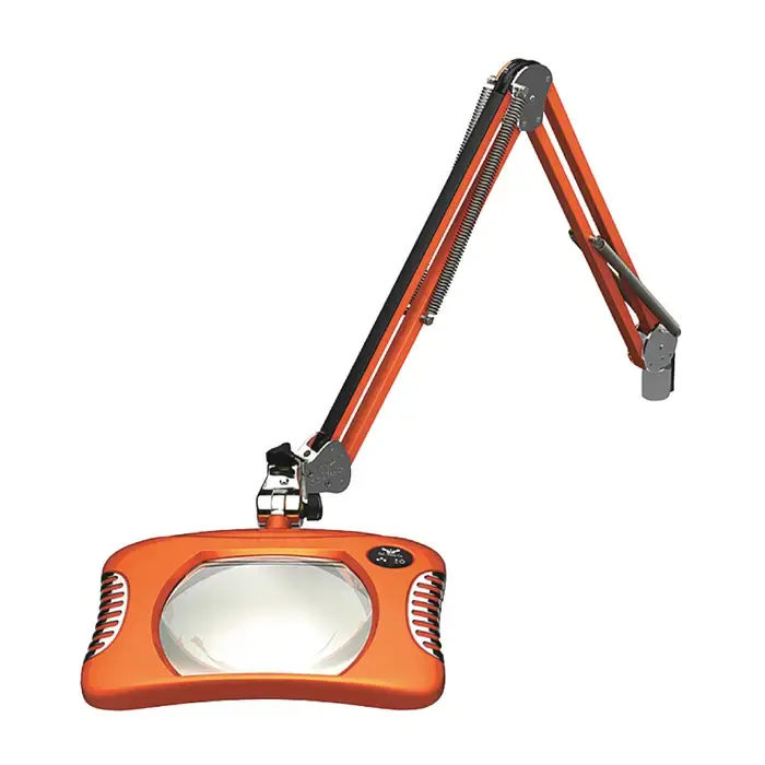 High Quality O.C. WHITE 81600-4-BO 100% Magnification, 4 Diopters, 25" Reach, Weighted Base Magnifying Lamp