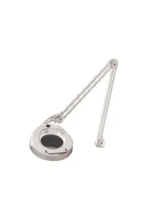 Get Yours O.C. WHITE EM-36-5D-B 125% Magnification, 5 Diopters, 36" Reach, Clamp Base Magnifying Lamp