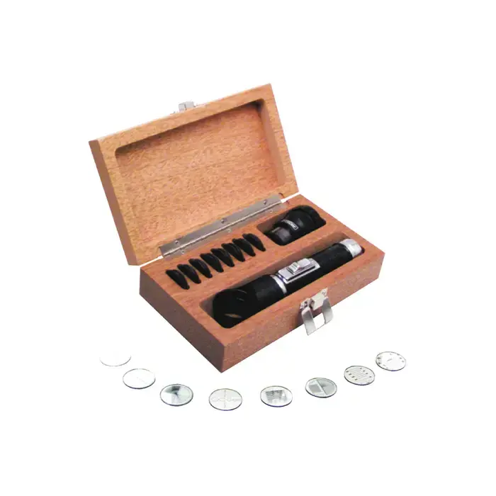 FOWLER 52-664-609 10X Pocket Optical Comparator With Illuminator Set Type, 10X Magnification, 9 No. of Reticles Optical Comparator Limited Offer