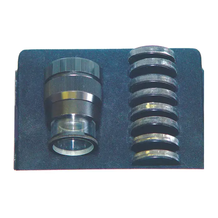 PHASE II OCR-1000 10X Pocket Optical Comparator Set Type, 10X Magnification, 9 No. of Reticles Optical Comparator Big Sale
