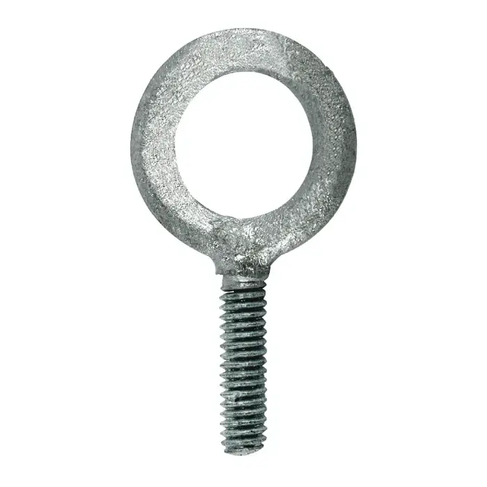 CHICAGO HARDWARE 26108 1 5/16"-18 Thread Size, 1-1/8" Thread Length, Hot Galvanized Plain Eye Bolt Secure Checkout