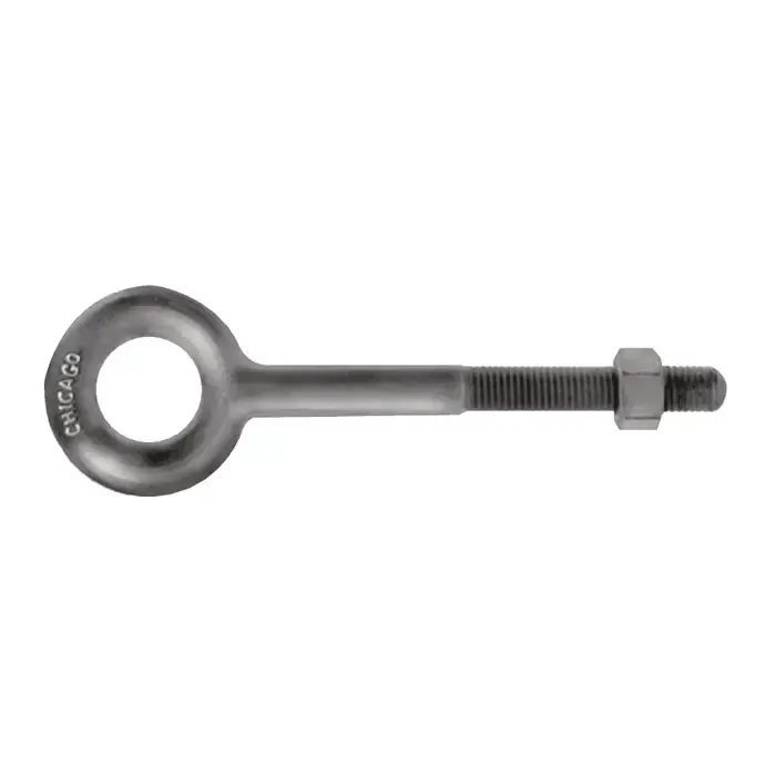 Order Now CHICAGO HARDWARE 08062 0 1-1/2" Thread Size, 1-1/2" Thread Length, No Shoulder Eye Bolt