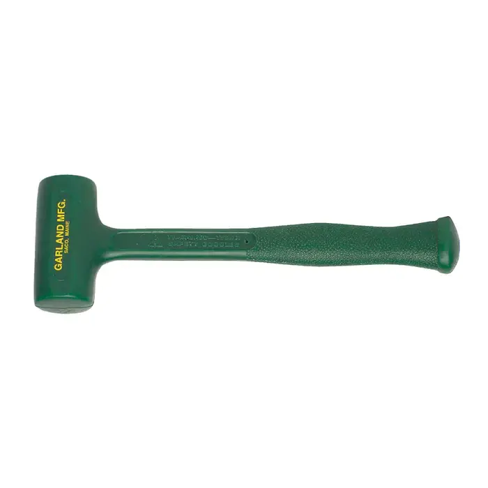 GARLAND 40003 2" Face Diameter, 26 oz. Head Weight, 12" Handle Length Dead Blow Hammer Must Have
