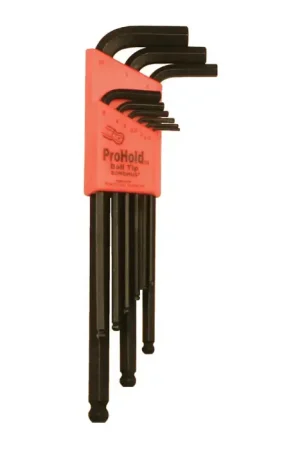 BONDHUS 74999 1.5mm to 10mm Hex Size, Long Long Arm Length, ProGuard Finish Ball Key Time-Limited