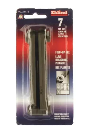 Hot Picks EKLIND 21172 Metric Fastener Type, 4-1/4" Handle Length Fold Up Unit
