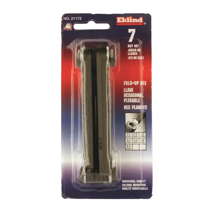 Hot Picks EKLIND 21172 Metric Fastener Type, 4-1/4" Handle Length Fold Up Unit