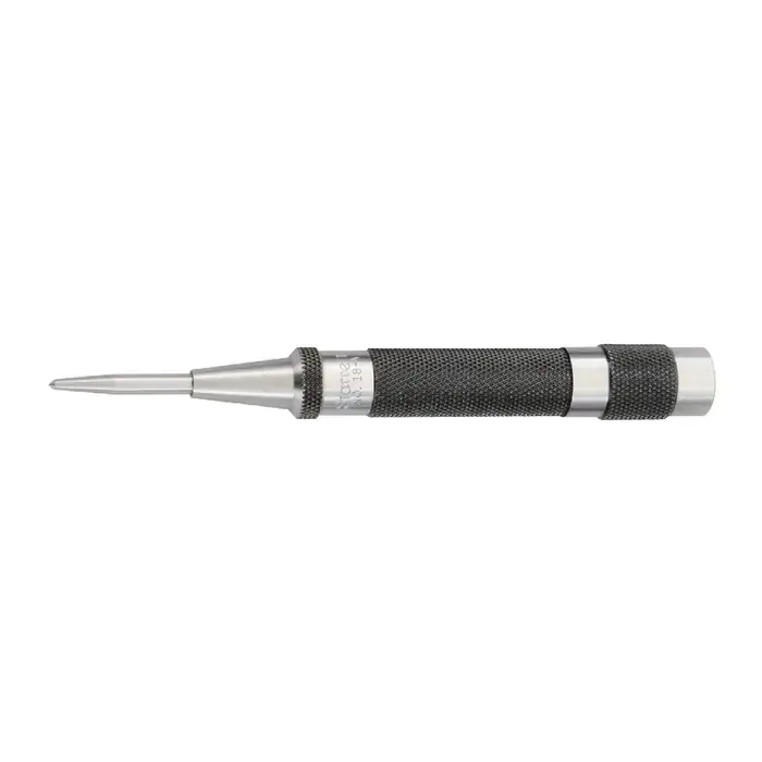 Deal STARRETT 18A 9/16" Diameter, Automatic Center Type, 5" Overall Length Center Punch