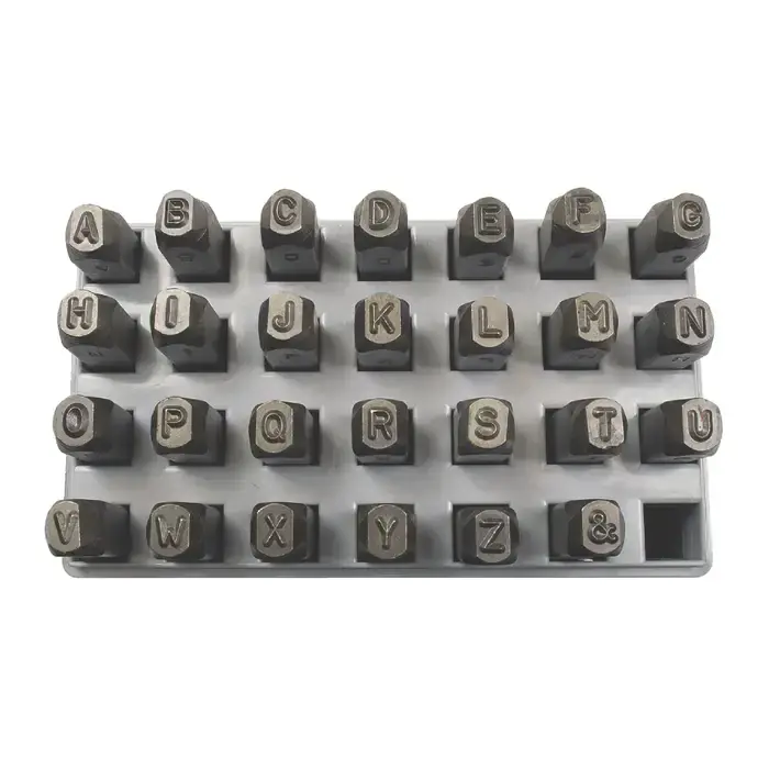 Buy Today C.H. HANSON 25050 Letter Set Type, 1/16" Character Size, A-Z and & Characters Letters & Figures