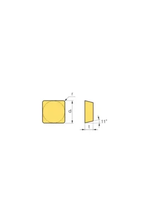 NEWCOMER 11403439 - SPG422 N60, 90° Square, Indexable Carbide Turning / Boring Insert Get Yours
