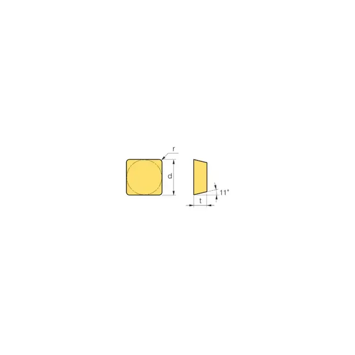 NEWCOMER 11403439 - SPG422 N60, 90° Square, Indexable Carbide Turning / Boring Insert Get Yours