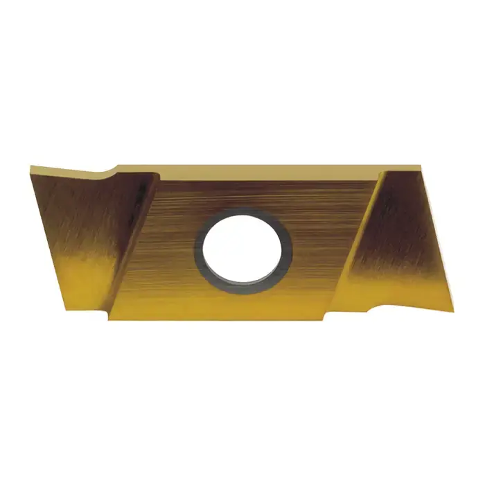 Bargain NIKCOLE - GIE-7-GP-1.5RL C6-PV, Indexable Carbide On-Edge Grooving Insert, 0.059" Cutting Width, Right Hand