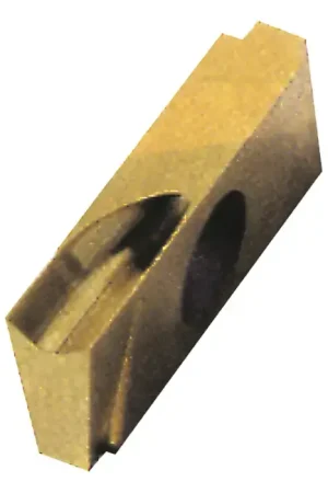 High Quality NIKCOLE - GIE-7-ST-3L C5-PV, Indexable Carbide On-Edge Grooving Insert, 0.125" Cutting Width, Left Hand