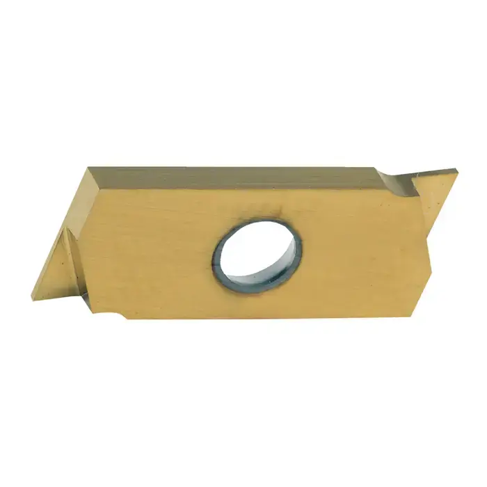 NIKCOLE - GIE-7-SG-0.5L C6-PV, Indexable Carbide On-Edge Grooving Insert, 0.020" Cutting Width, Left Hand Fan Favorite