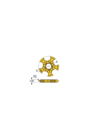 Seasonal Sale ISCAR 5903479 - TTG-16E-16-UN IC908, UN, Neutral