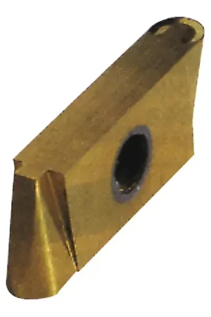 Genuine NIKCOLE GIE-7-SC-3-L C5-PV - GIE-7-SC-3-L C5-PV, Indexable Carbide On-Edge Full Nose Radius Insert, 0.125" Cutting Width, Left Hand