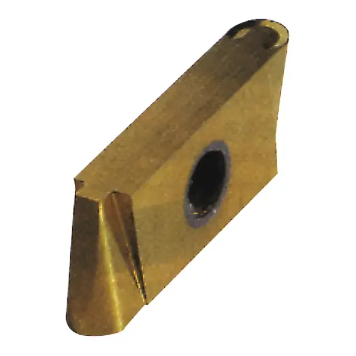 Genuine NIKCOLE GIE-7-SC-3-L C5-PV - GIE-7-SC-3-L C5-PV, Indexable Carbide On-Edge Full Nose Radius Insert, 0.125" Cutting Width, Left Hand