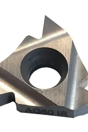 Final Sale CARMEX 16IRAG60K20 - 16 IR AG60 K20, Indexable Carbide Lay Down Threading Insert, AG60, AG60 TPI, Internal, Right Hand
